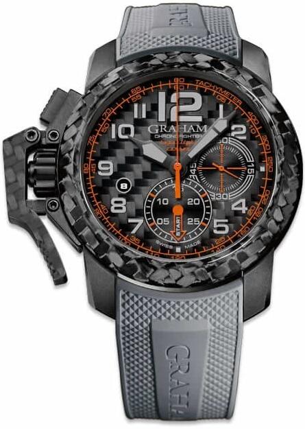 Review Replica Watch Graham Chronofighter Oversize Superlight Carbon 2CCBK.B21A